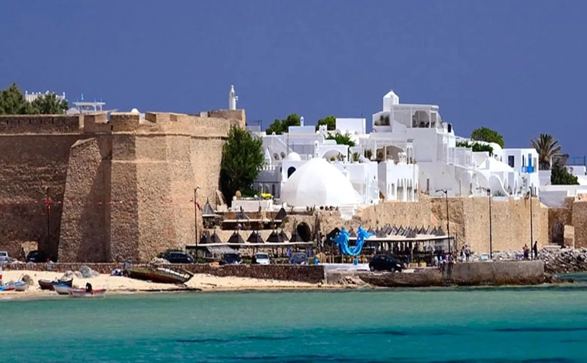 Nabeul vue depuis la mer