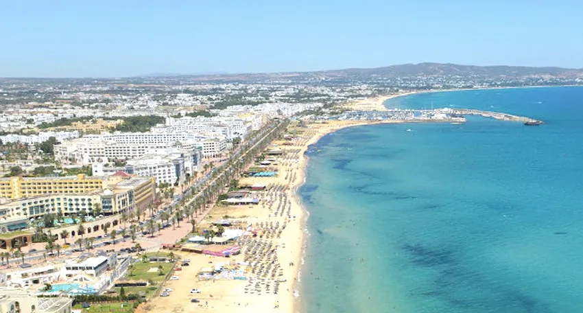 Yasmine Hammamet plage