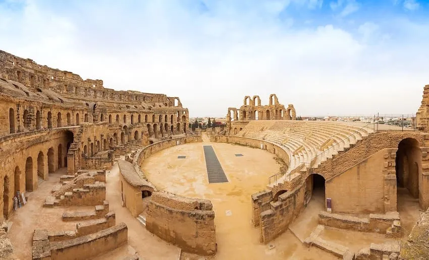 L'emblématique amphithéâtre romain à El Jem