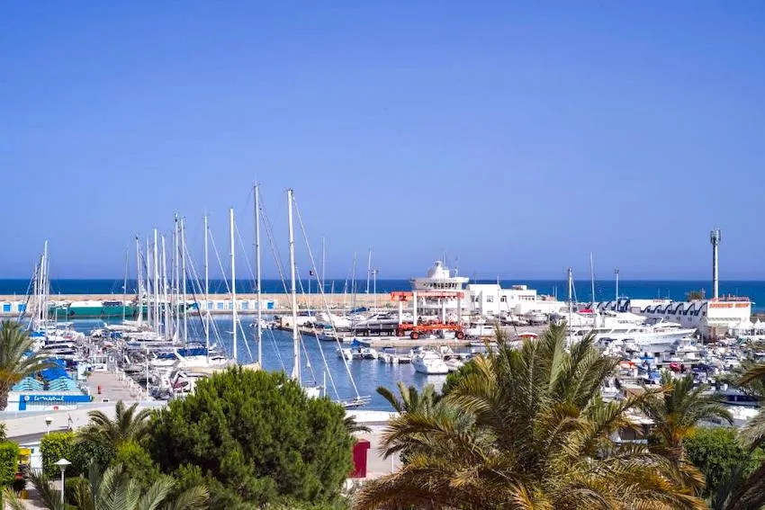 Port de plaisance à Yassmine Hammamet